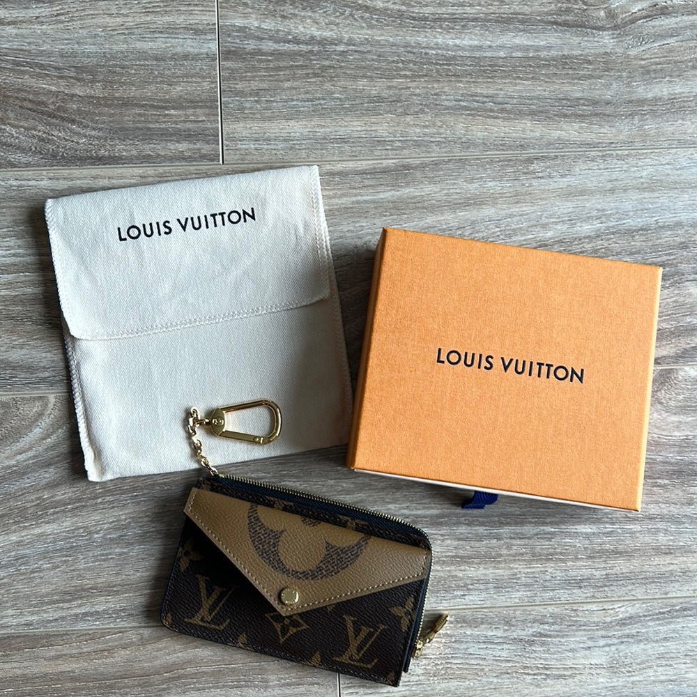 NWT Louis Vuitton Card Holder Recto Verso